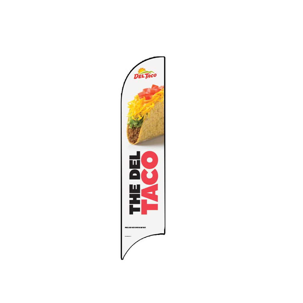 15' Del Taco "The Del Taco" AdverSail Flag